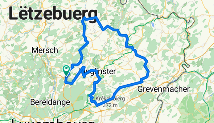 Blaschette - Medernach - Consdorf - Bech - Wecker - Blaschette