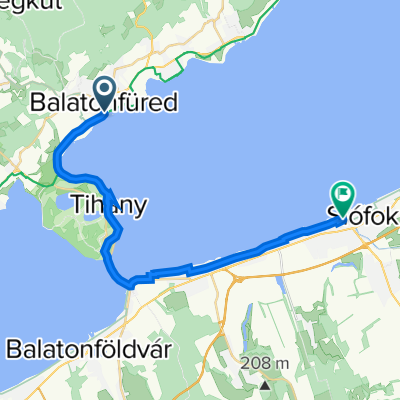 Zákonyi Ferenc utca 3, Balatonfüred - Erkel Ferenc utca 13b, Siófok