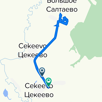 Recovered Route