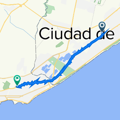 De Real de Azua, Ciudad de la Costa a Avenida Italia 5775, Montevideo