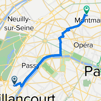 1S Villa Molitor, Paris à 5–7 Square Caulaincourt, Paris