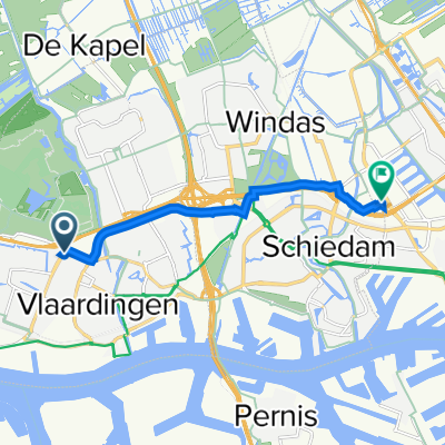 Floreslaan 142, Vlaardingen to Matlingeweg 333, Rotterdam