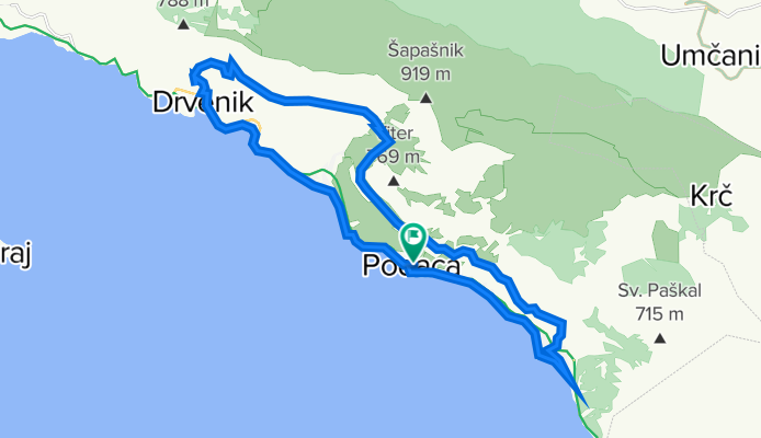 Stari put 6A, Gradac to Stari put 3, Gradac