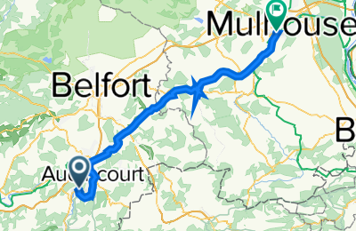 Route in der Bikemap App öffnen