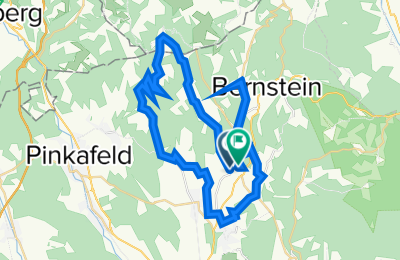 Route in der Bikemap App öffnen