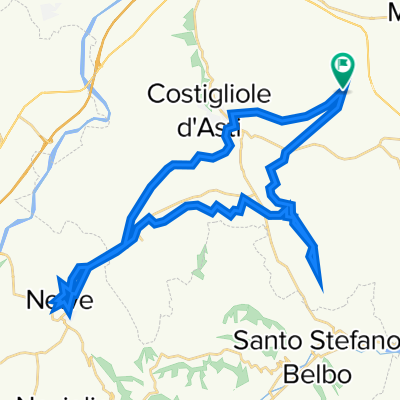 Via alle Fontane 119, Fons Salutis naar Via alle Fontane 119, Fons Salutis