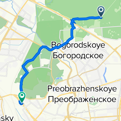 Бумажная просека, Москва до Третье Транспортное кольцо, Москва