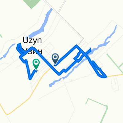 вулиця Заводська, Узин to провулок Франка 7, Узин