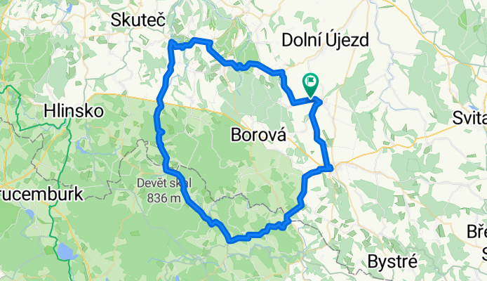 Lubná-Proseč-Milove-Polička-Lubná