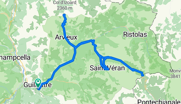 Guillestre-Col Agnel et Col d&apos;Izoard