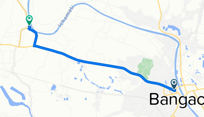 Unnamed Road, Bangaon to Bibhutibhushan Park Road, Barakpur