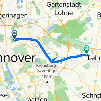 Lister Damm 67A, Hannover nach Lehrte(b Hannover) GVZ