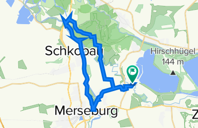Route in der Bikemap App öffnen