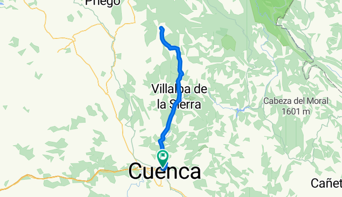 Cuenca - Villalba - Fresneda - Villalba - Cuenca