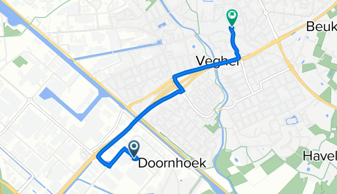 Doornhoek 3721–3729, Veghel naar De Kempen 1, Veghel
