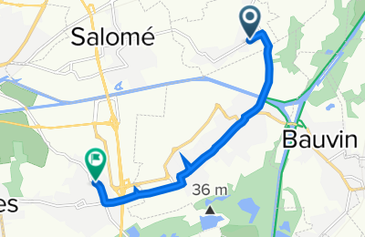 Route in der Bikemap App öffnen