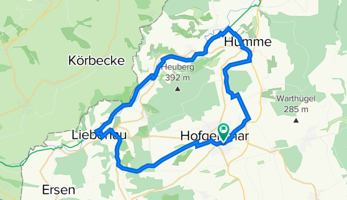 Fürstenweg 16, Hofgeismar nach Fürstenweg 10, Hofgeismar
