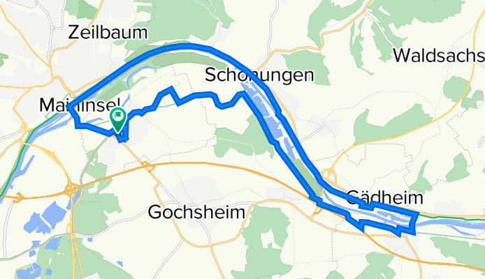 Frühlingstraße, Sennfeld nach Frühlingstraße 3, Sennfeld