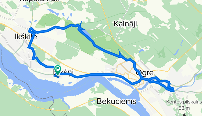 Rīgas iela 90, Ikšķile to Rīgas iela 90, Ikšķile