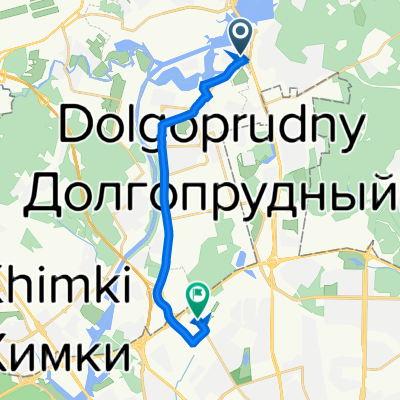 Старое Дмитровское шоссе, 17 к1, Долгопрудный до Ижорская улица, 9 с2А, Москва