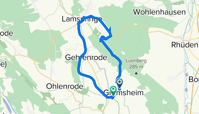 Diemer Weg 4, Bad Gandersheim nach Gremsheimer Straße 3, Bad Gandersheim