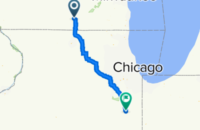 Route in der Bikemap App öffnen