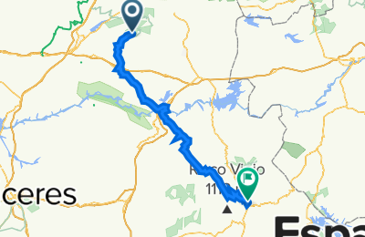 Route in der Bikemap App öffnen