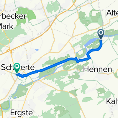Iserlohn nach Hüsingstraße 28, Schwerte