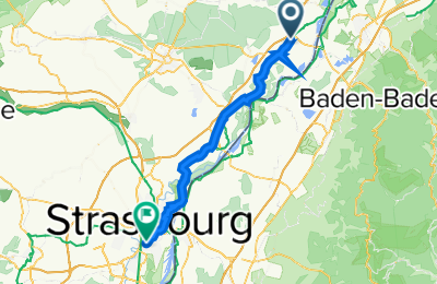 Route in der Bikemap App öffnen
