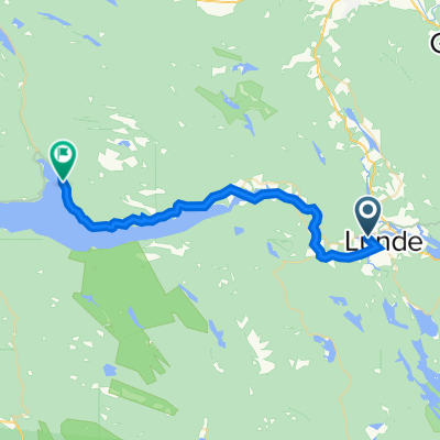 Slusevegen, Lunde to Kilenvegen 585A, Seljord