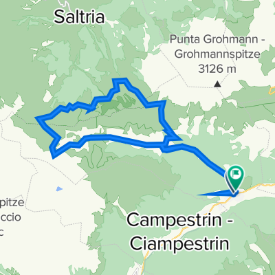 Dolomites 58, Campitello di Fassa to Piaz de Ciampedel 17, Campitello di Fassa
