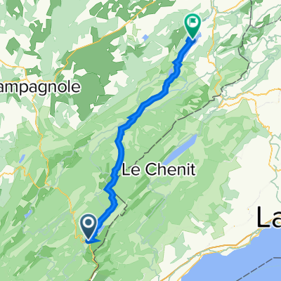 les rousses - lac de saint point