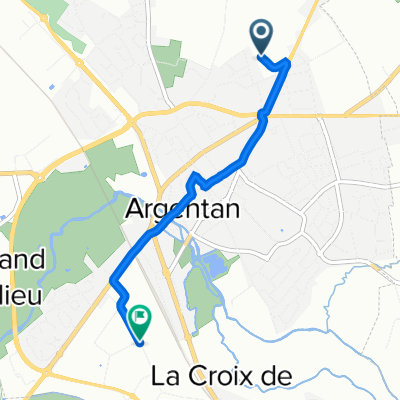 Argentan à 12 Avenue de l'Industrie, Argentan