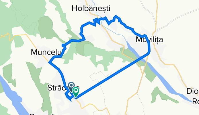 DN2L 134, Străoane to DN2L 75, Străoane