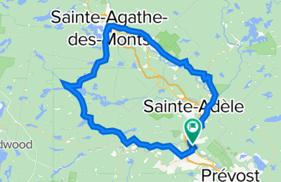 Route in der Bikemap App öffnen