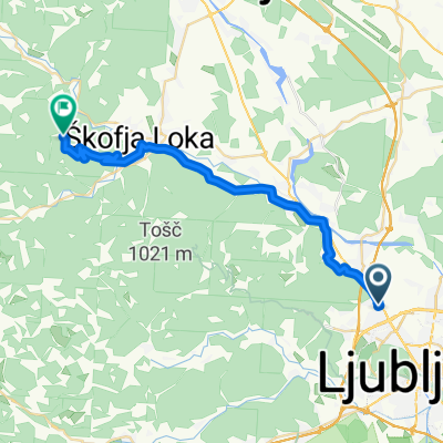 Ljubljana - pr' Nacetu