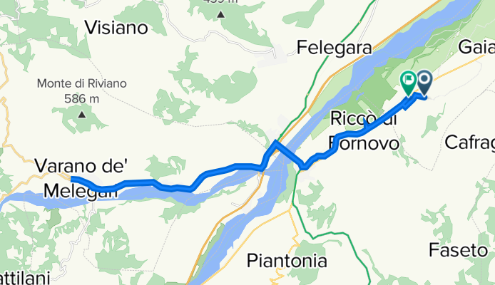 Via Carlo Torrigiani 10, Collecchio a Via Nazionale Ozzano Taro 77, Collecchio