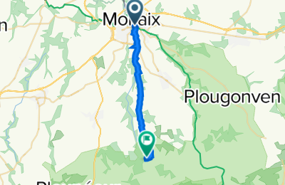 Route in der Bikemap App öffnen