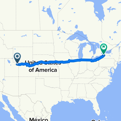 Vernal, UT to Buffalo, NY
