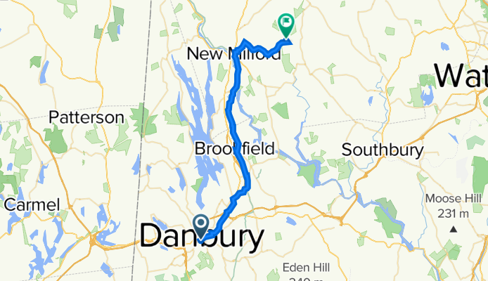 Danbury to Roxbury