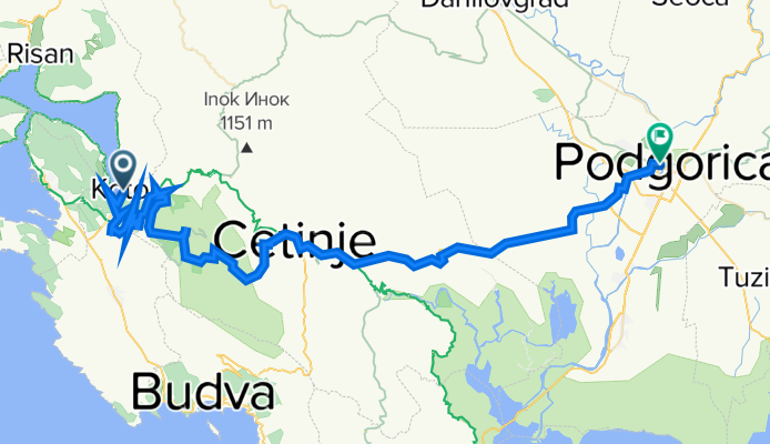 2-Montenegro Kotor - Podgorica