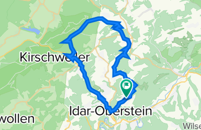 Route in der Bikemap App öffnen
