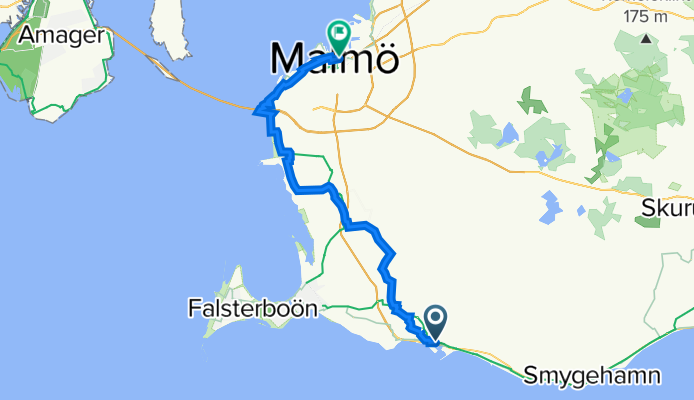 Von Trelleborg nach Malmö (2022)