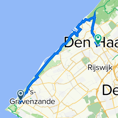 Nieuwlandsedijk 41A, s-Gravenzande nach Grote Marktstraat 99, Den Haag