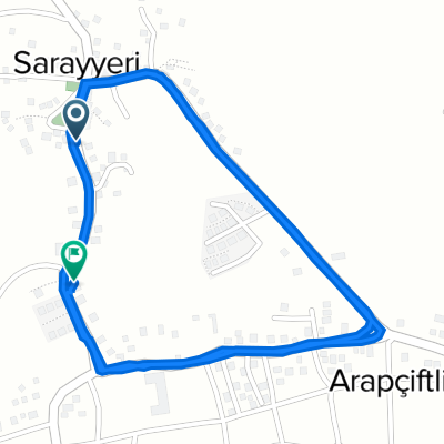 2820. Cd. 11, Düzce Merkez to 2820. Cd. 37, Düzce Merkez