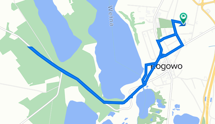 Sportowa 6, Rogowo do Sportowa 4, Rogowo
