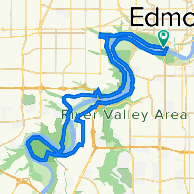 Edmonton River Valley SW 34k