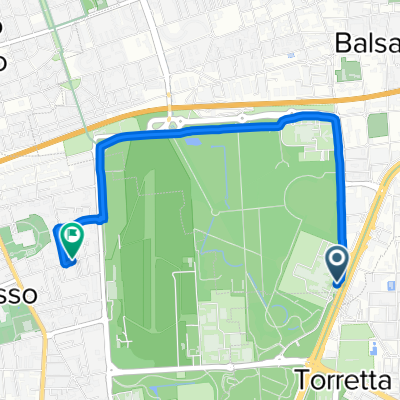 Da Parco Nord(Cinisello B.), Cinisello Balsamo a Via Aldo Villa 34, Bresso