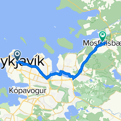 De Skólavörðustígur 3a, Reykjavík a Urðarholt 2, Mosfellsbær