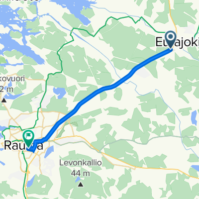 Raumantie 67–73, Eurajoki à Eteläpitkäkatu 17, Rauma